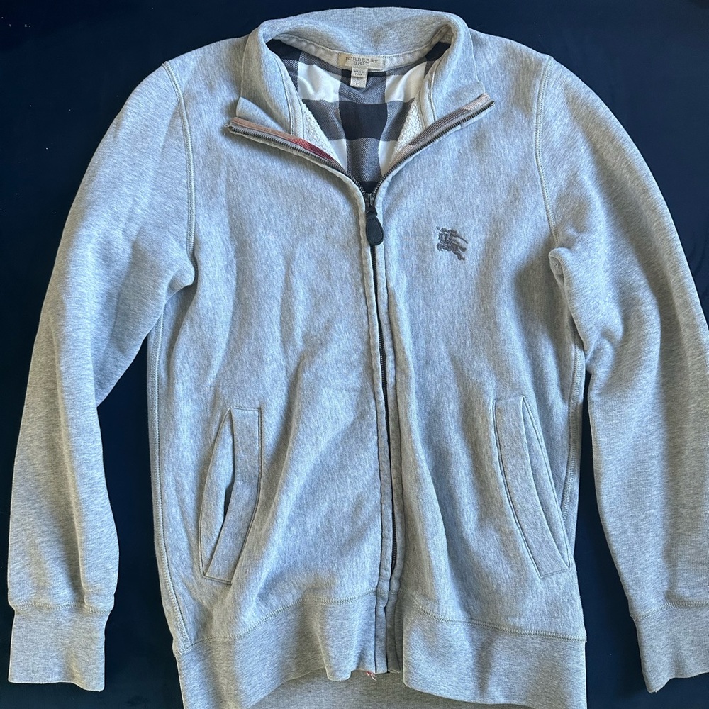 Burberry Zip up sweatshirt